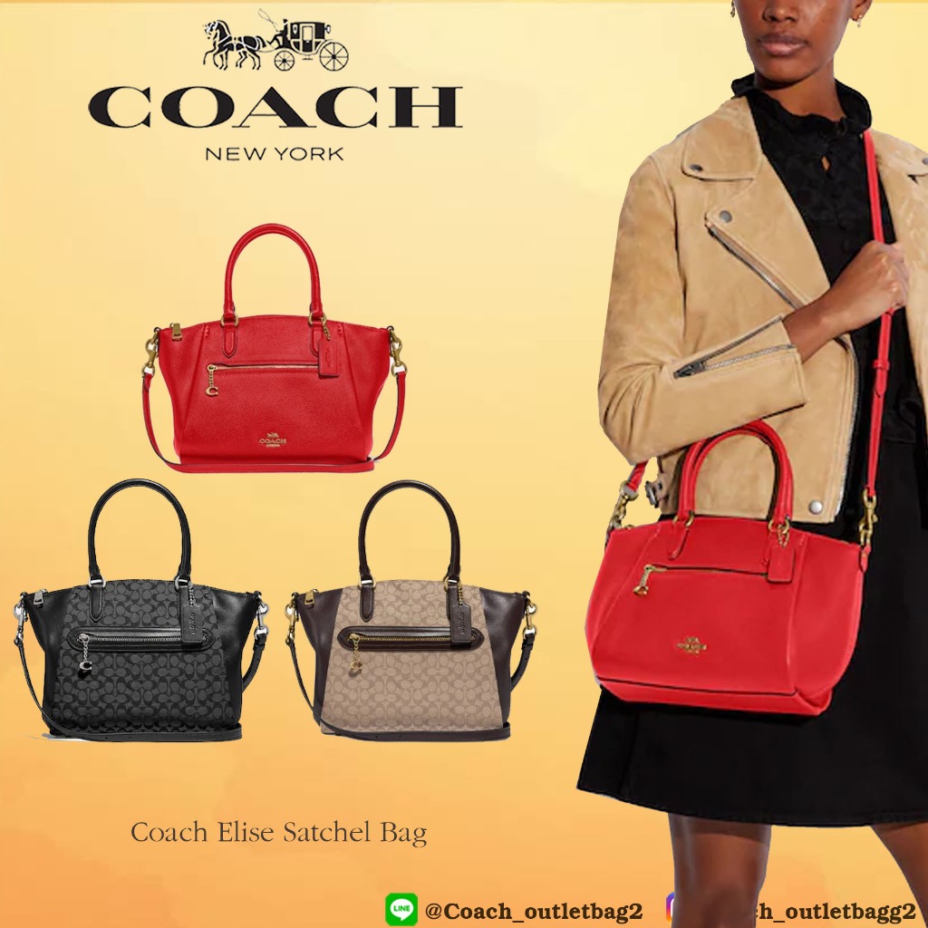 coach-elise-satchel-bag
