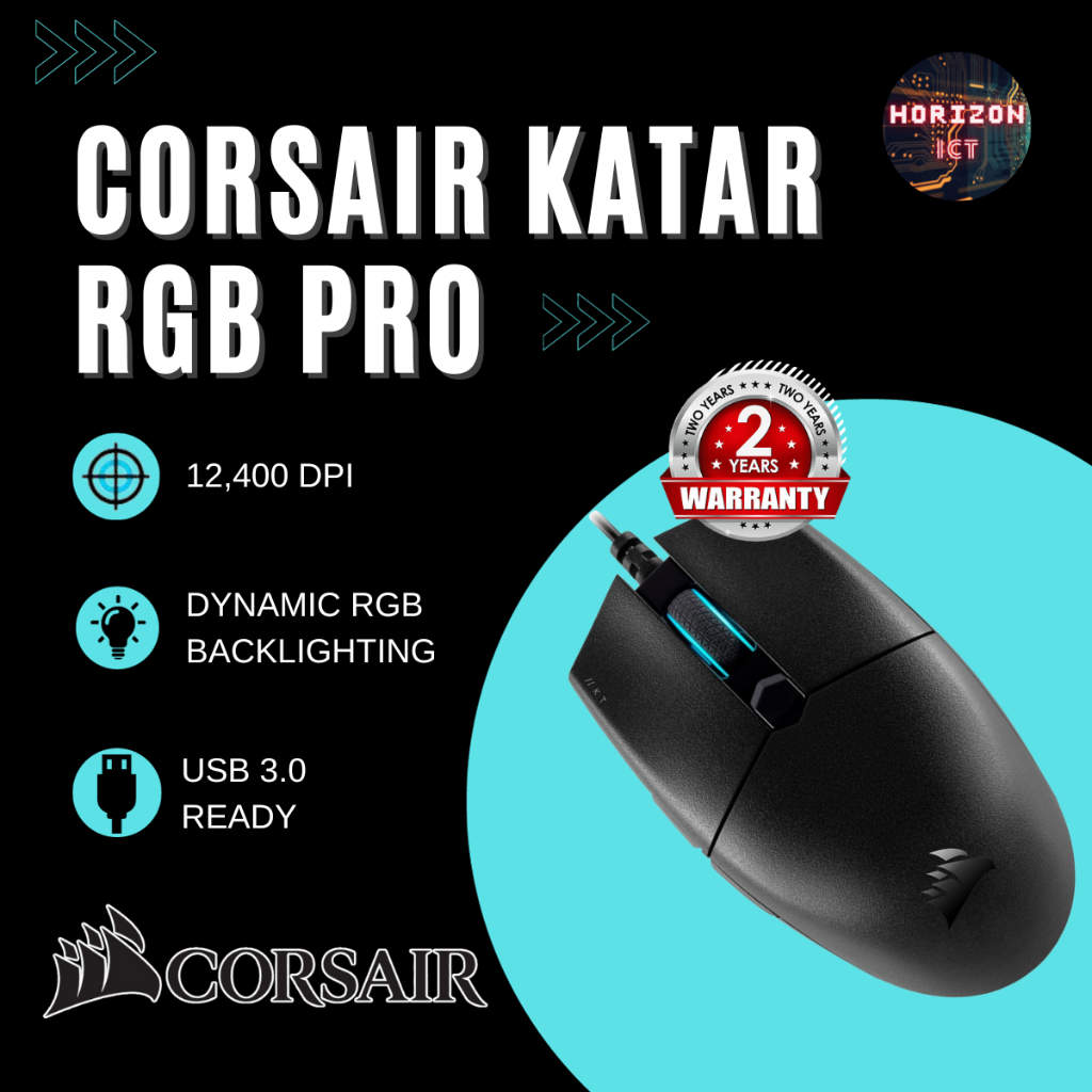 Corsair Katar Pro Gaming Mouse Shopee Thailand