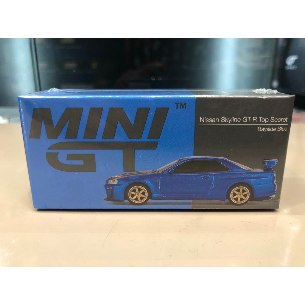 Voiture Miniature Mini GT 1:64 - Nissan Skyline GT-R (R32) - Décor Grand Prix De Macao 1991 - Édition Limitée #377
