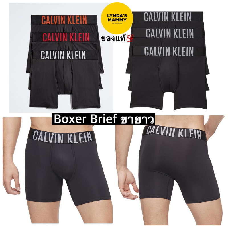 พร้อมส่ง-tr15-กางเกงชั้นในชาย-calvin-klein-intense-power-boxer-brief-ขายาว