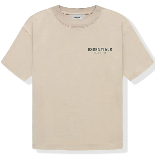 ESSENTIALS 1 POINT 3M TEE [TAN] | Shopee Thailand