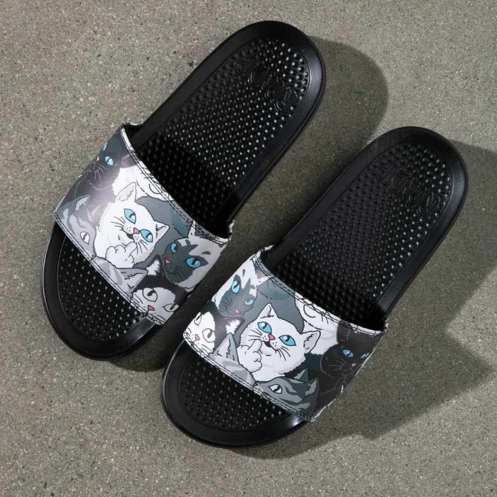 ของแท้-รองแท้าแตะ-ripndip-slides-ของใหม่-มือ1-พร้อมส่ง