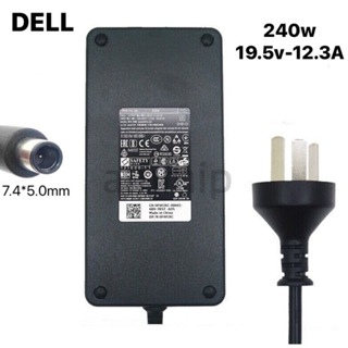 Adapter DELL 240W 19.5V 12.3A  หัว 7.4 * 5.0