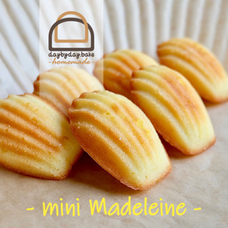 mini Madeleine -มาเดอลีน มินิ- ขนมไข่ฝรั่งเศส หอมเลม่อน ชุ่มเนย (ขายเป็นคู่)