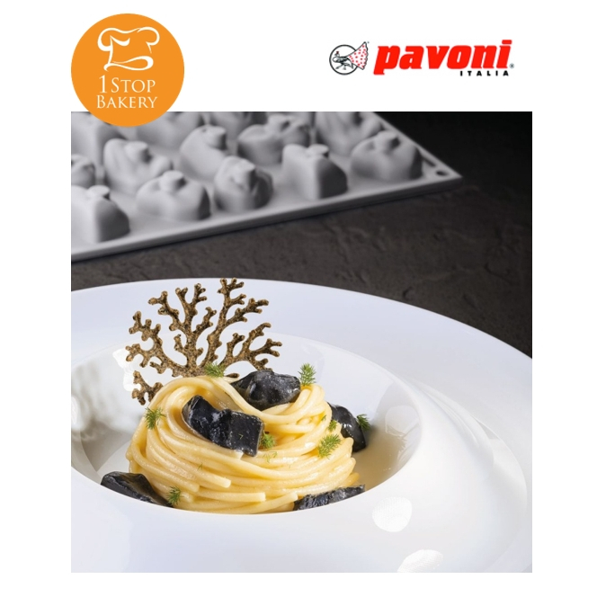 pavoni-gg022s-silicone-mould-gourmand-line-stones-24-impr-พิมพ์ซิลิโคน