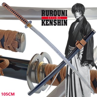 JAPAN ดาบสลับคม มีล่องเลือด ใบหนา เคนชิน Rurouni Kenshin ซามูไรพเนจร ดาบซามูไร คาตานะ Katana Samurai ใบดาบ เปิดคม