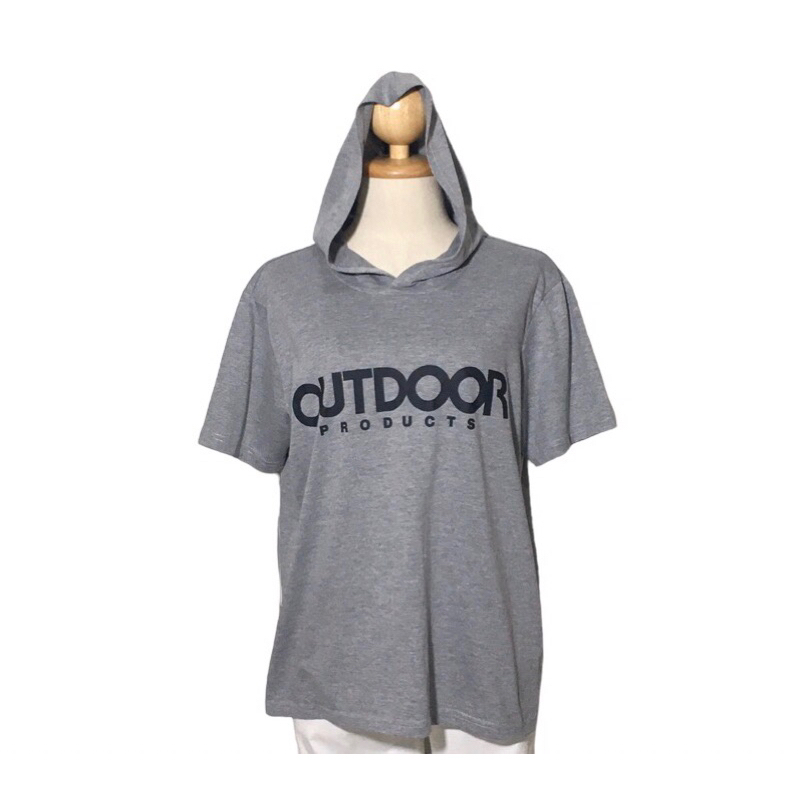 เสื้อยืดแขนสั้น-มีฮู้ด-มือสอง-brand-outdoor-products