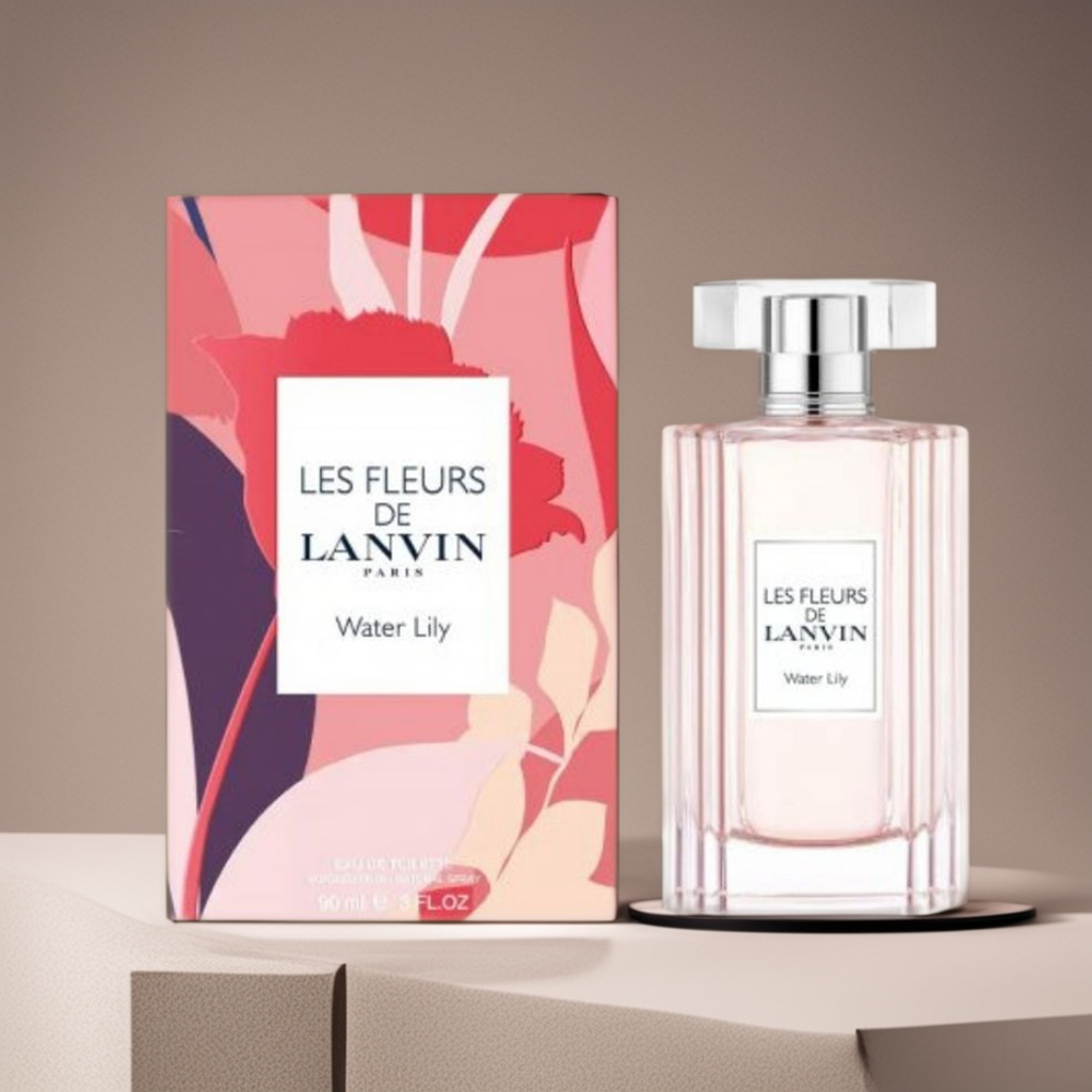 Lanvin Water Lily Eau de Toilette Fruity Aquatic Floral Fragrance 50