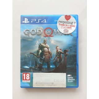 PS4 Games : GOW God of War 4 (Eng Ver.) มือ2 **กล่องมีตำหนิ*