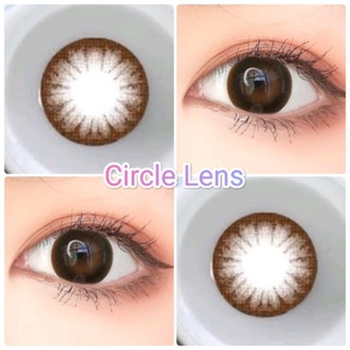 คอนแทคเลนส์ บิ๊กอาย รุ่น Circle Choco/น้ำตาลเข้ม มีค่าสายตา (0.00)-(-10.00) เปลี่ยนแทนทุกเดือน