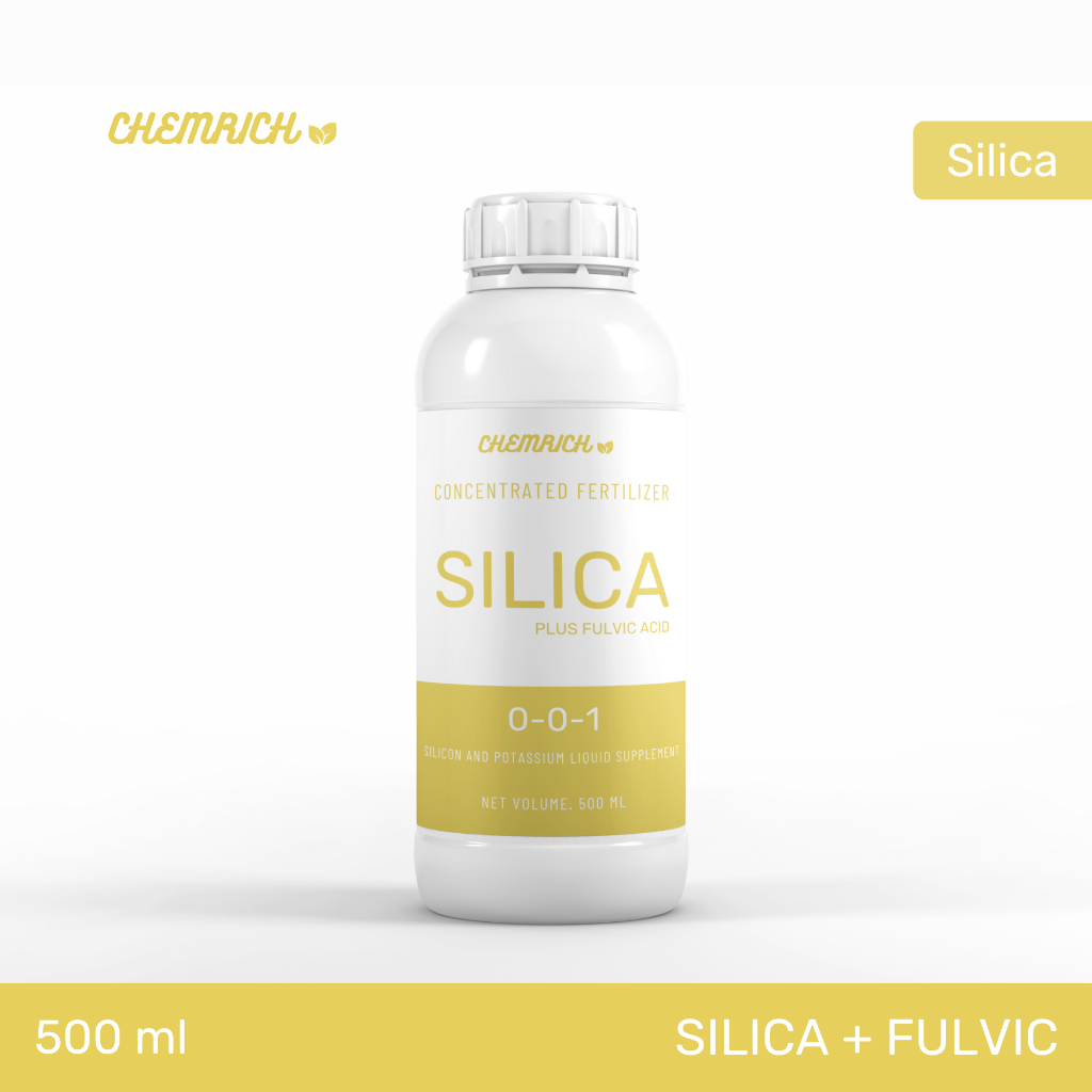 500ml-ซิลิกา-silica-fulvic-ธาตุซิลิกาเสริมความแข็งแรง-เพิ่มขนาดกิ่ง-ก้าน-และลดการหดตัว-สารอาหารเข้มข้น-chemrich