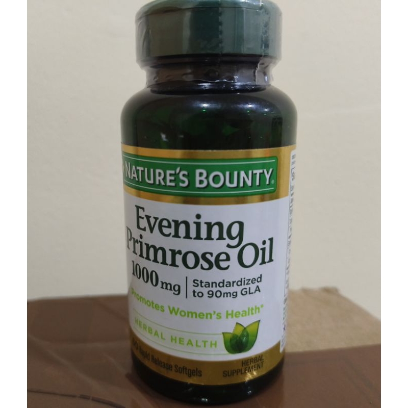 Nature's bounty Evening Primrose Oil 1000mg Shopee Thailand