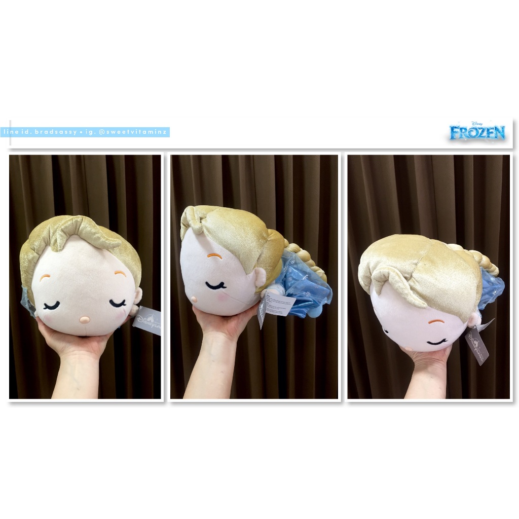 elsa-disney-sleeping-plush-ตุ๊กตา-elsa-ไซส์ใหญ่-สินค้าใหม่-ของแท้-นำเข้าจาก-disney-hong-kong-คร้า