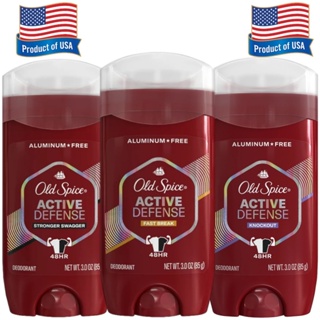 Old Spice Active Defense 85g Fast Break Scent, Stronger Swagger,Knock Out Scent