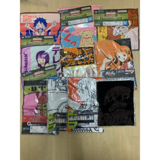 ของสะสมแก้ว/ผ้าวันพีช goods one piece ของแท้แมวทอง แมวเงิน แมวแดง