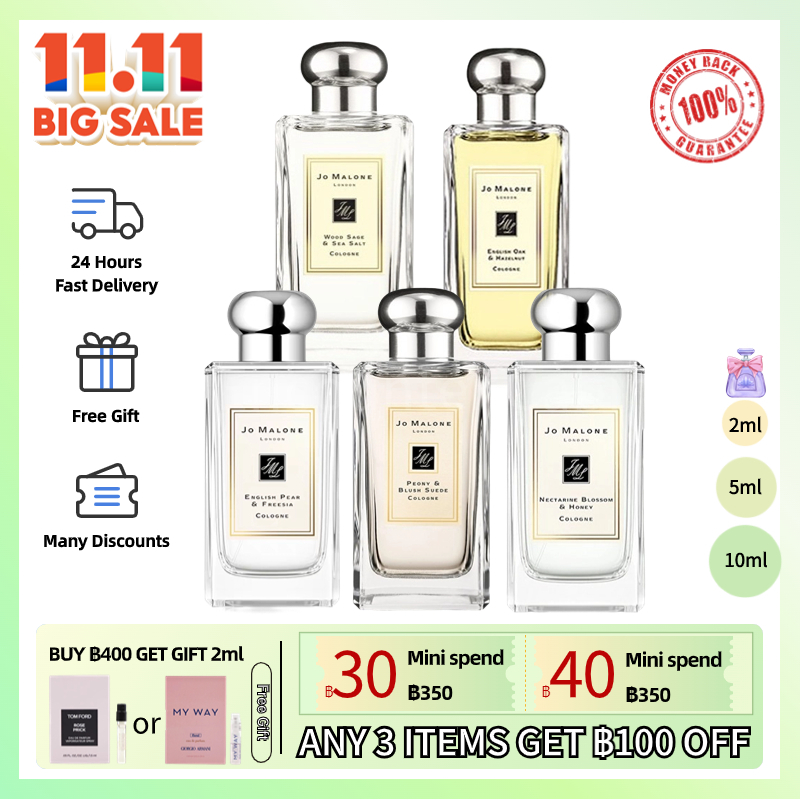 fast-shipping-ของแท้-100-jo-malone-english-pear-amp-freesia-amp-wood-sage-amp-oak-amp-nectarine-blossom-amp-peony2ml-5m10ml