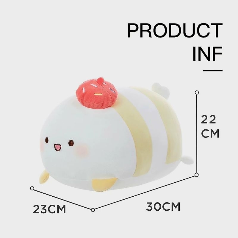 miniso-ตุ๊กตา-ยัมมี่-ยังมี่-น้องนุ่มน่ากอด-ลิขสิทธ์แท้