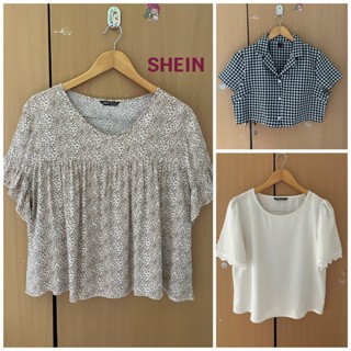 เสื้อผู้หญิงแบรนด์ Shein แท้💯%มือ2รายละเอียดเพิ่มด้านล่างค่ะ