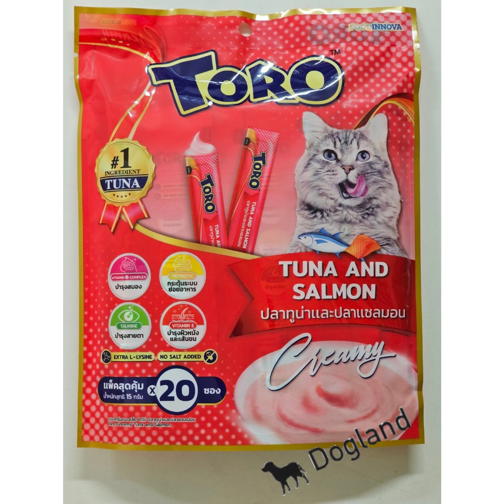 toro-toro-ขนมแมวเลีย-15g-x-20-ซอง