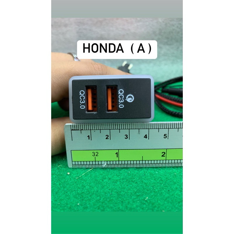 USB QC3 for Honda เชื่อมต่อผ่าน Fuse tab โดยต่อตรงกับกล่อง ฟิวส์ ...