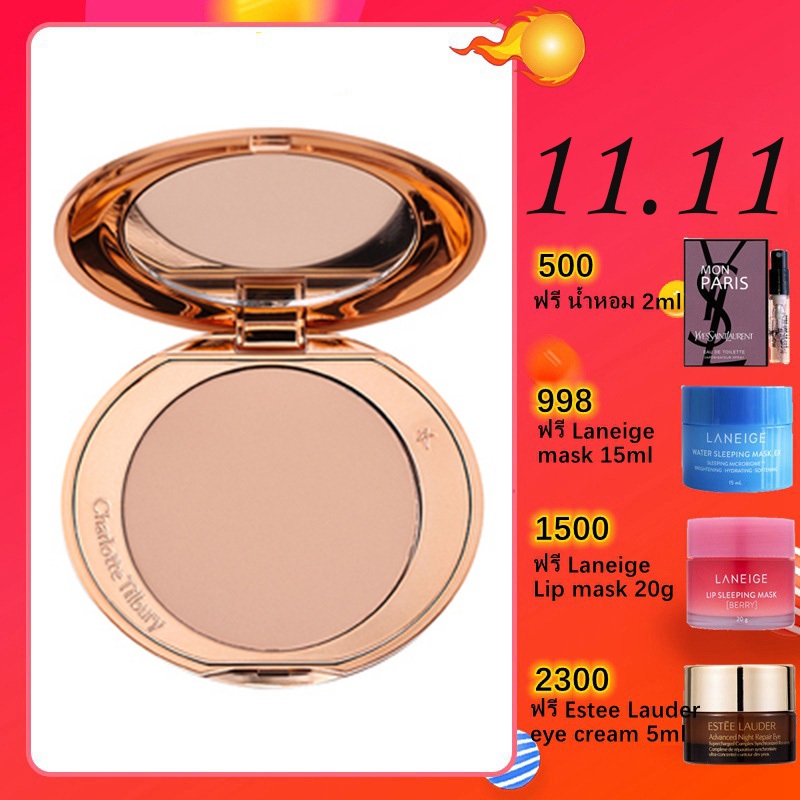 ของแท้-แต่งหน้า-charlotte-tilbury-ct-airbrush-flawless-finish-micro-powder-8g-2medium-amp-1fair