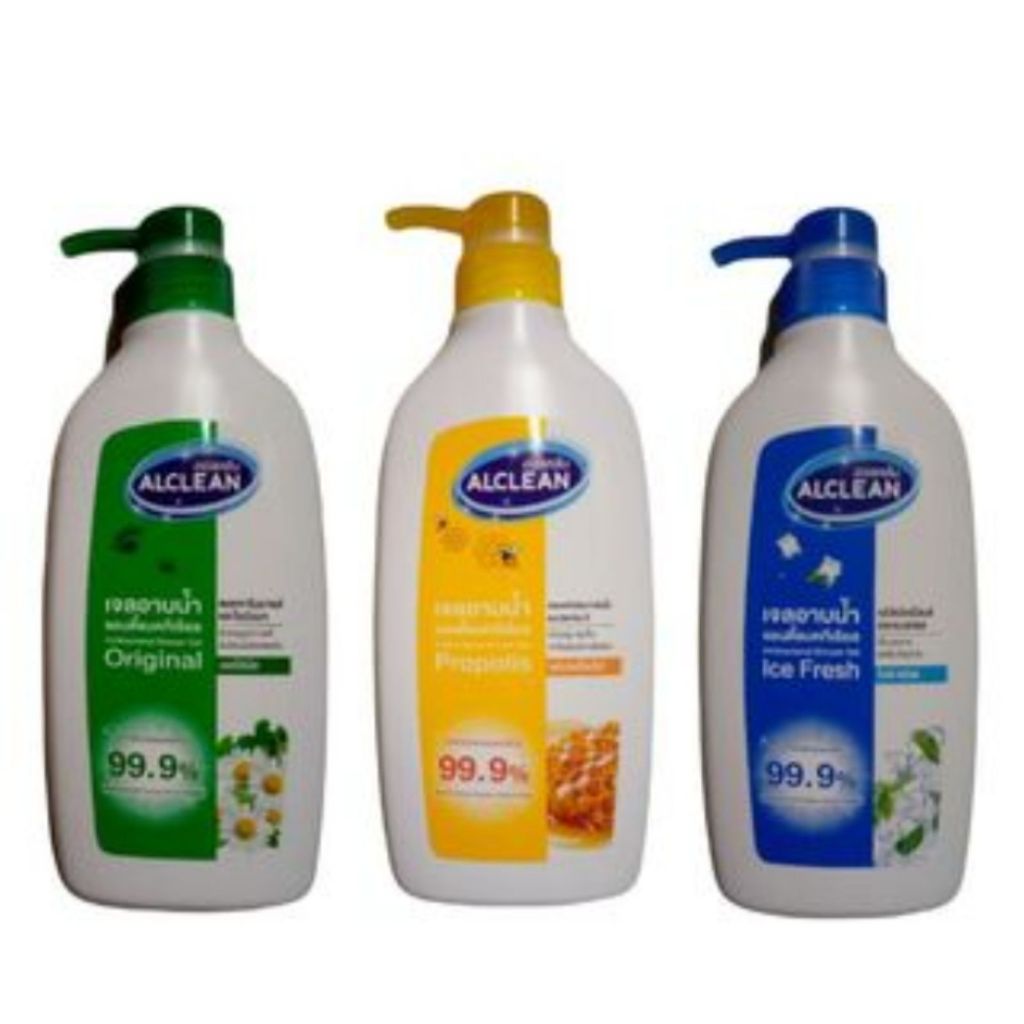 ALCLEAN ออลคลีน เจลอาบน้ำ แอนตี้แบคทีเรีย ขนาด 500 มล. มี 3 สูตร ...