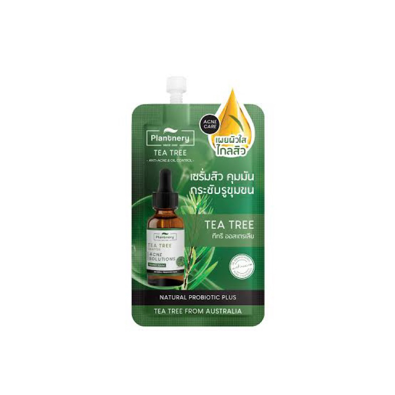Plantnery Tea Tree Acne Microbiome Intense Serum แพลนท์เนอรี่ ที ทรี แอ ...