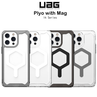 Uag Plyo with Mag เคสกันกระแทกผ่านมาตราฐานกองทัพอเมริกา เคสสำหรับ iPhone14/14Plus/14Pro/14Promax(ของแท้100%)
