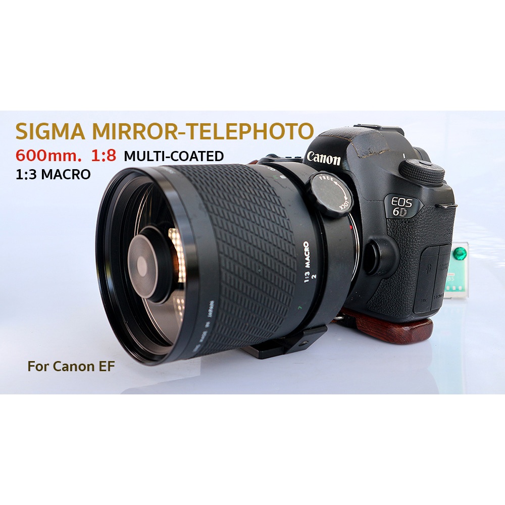 SIGMA MIRROR-TELEPHOTO MULTI-COATED 600MM.F8 macro1:3 SN-1036566