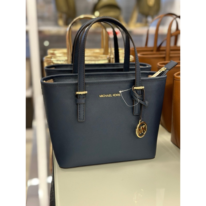 MICHAEL KORS マイケルコース JET SET TRAVEL EXTRAーSMALL LOGO TOPー 