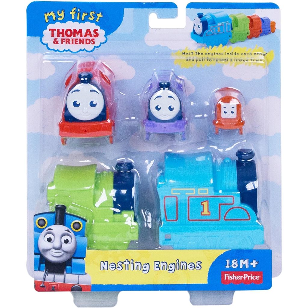 My First Thomas & Friends, Nesting Engines เซตรถโทมัส นำมาเรียงต่อกัน ...