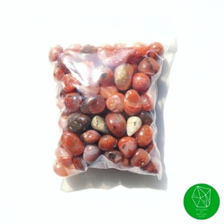 หินเรดอาเกตขัดมันชิ้นเล็ก (Red Agate)