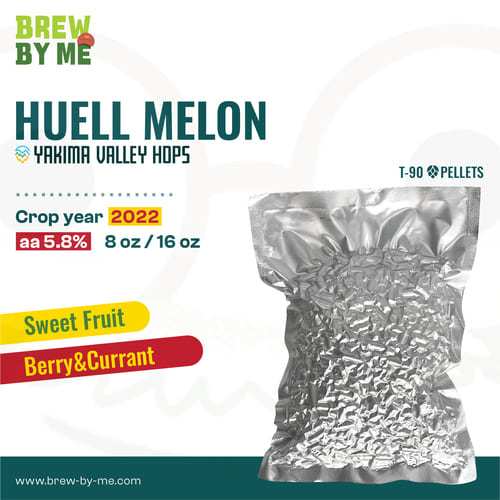 ฮอปส์ Huell Melon (GR) 8oz หรือ 16oz PELLET HOPS (T90) โดย Yakima