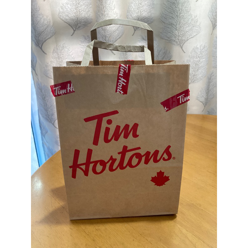 ถุงกระดาษ Tim Hortons และถุงอื่นๆ มือสอง สภาพดี Shopee Thailand