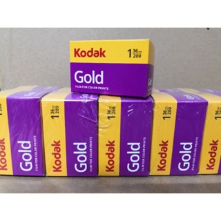 ฟิล์มสี​ Kodak​ Gold200​ 36​รูป​ กล่องรุ่นใหม่ (อายุ08/2025)