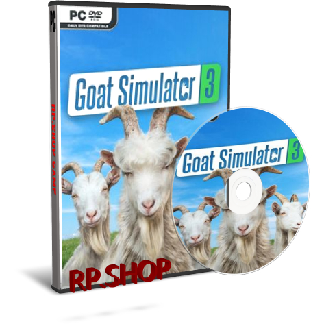 แผ่นเกมคอม PC - Goat Simulator 3 [1DVD + USB + ดาวน์โหลด] | Shopee Thailand