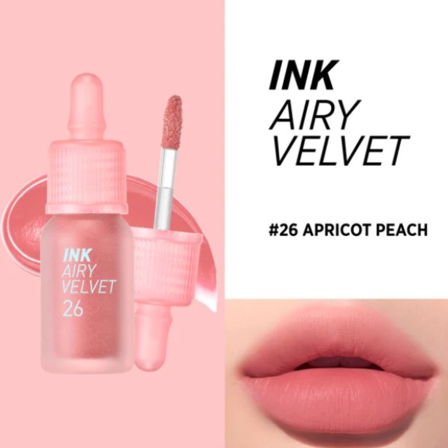 Peripera.C-Ink Airy Velvet ลิปสติก ติดทน สีชัด | Shopee Thailand