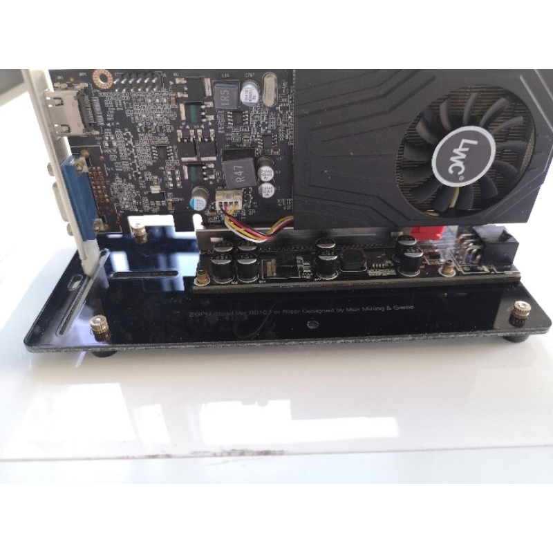 ฐานอะคริลิก Egpu Oculink การ์ดจอ Riser ออกแบบใช้กับ Riser โดยเฉพาะ ...