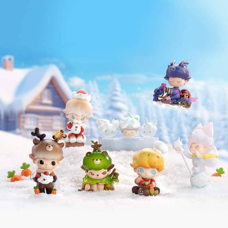 พร้อมส่ง ยกBox Pop Mart Dimoo Letters From Snowman Series Dimoo ...