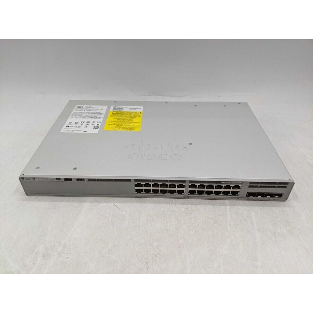 WS-C9200L-24P-4G-E Cisco Catalyst 9200L 24-port PoE+ 4x1G uplink Switch ...