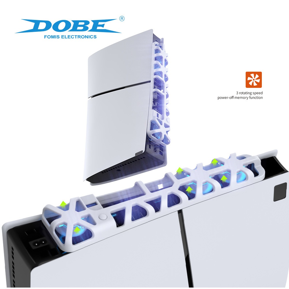 พัดลม DOBE PS5 slim ระบายความร้อนสำหรับเครื่อง PS5 Cooling Fan for PS5