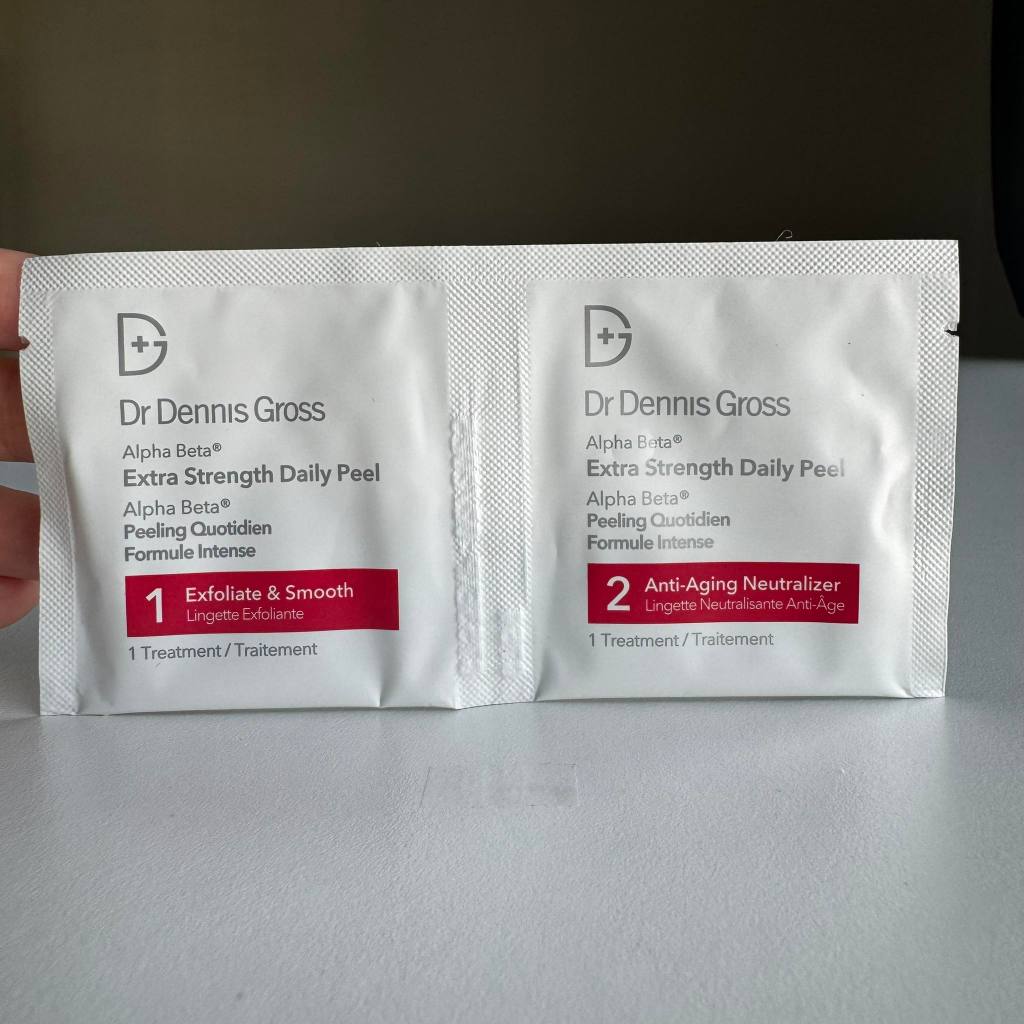 DR.DENNIS GROSS Alpha Beta Extra Strength Daily Peel 1แผ่น Shopee