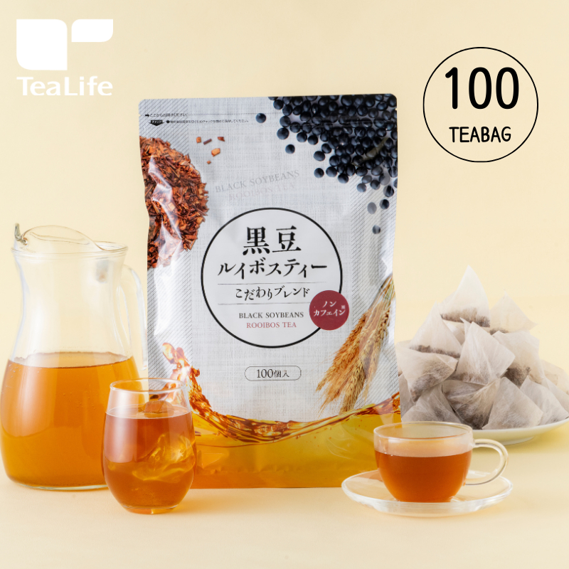 TeaLife Black Bean Barley Rooibos Tea 200g (2g×100tbgs) Rooibos Tea ...
