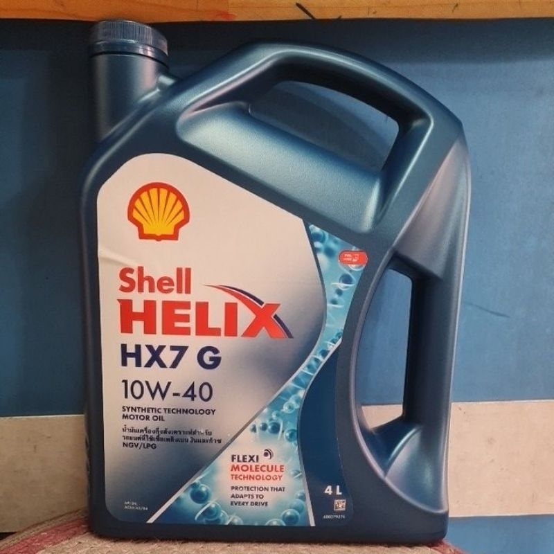 น้ำมันเครื่อง SHELL HELIX 10w-40 4 ลิตร (โฉมใหม่) (มีเลือกส่งด่วนภายใน ...