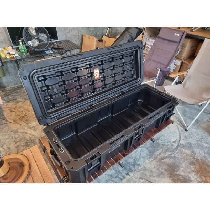 กล่อง สีดำ Heavy Duty Tool Box Car Roof Rally Box 110 L(สินค้าจากไทย ...