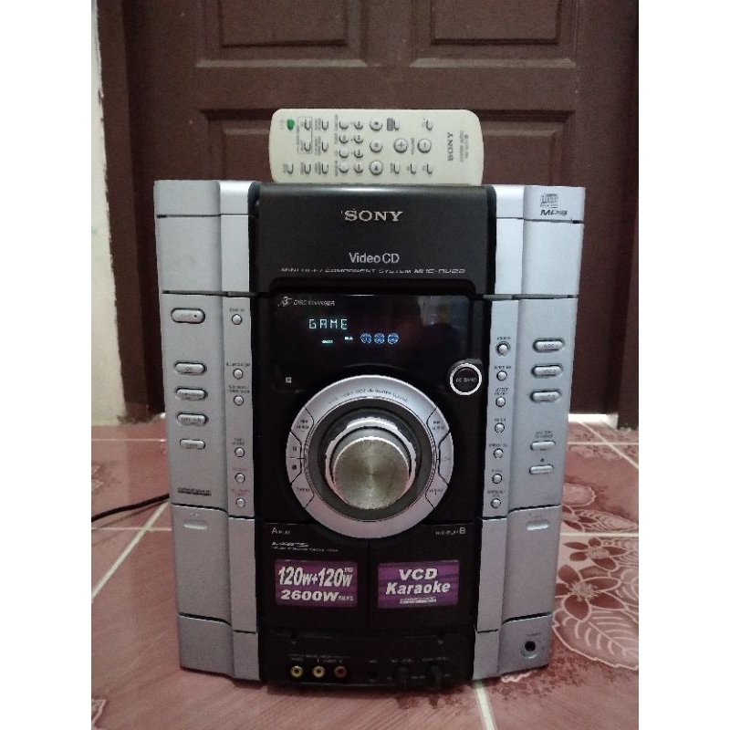 เครื่องเสียงโซนี่ มือสอง Sony HCDRV22 (120W+120W RMS) (พร้อมรีโมทตรง
