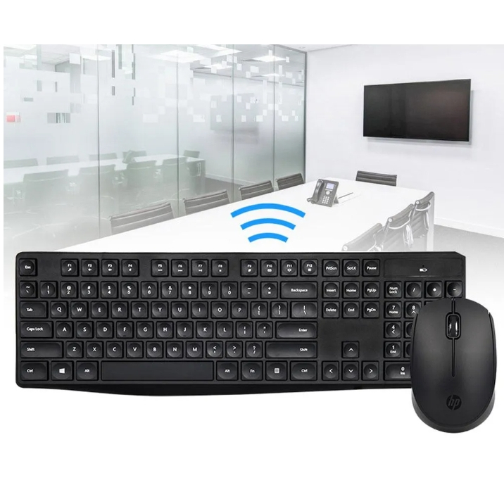 HP CS10 Wireless MultiDevice Bluetooth Keyboard and Mouse Set สินค้า