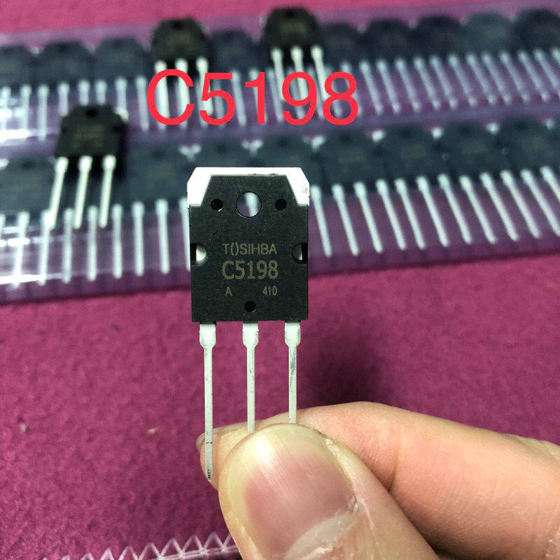 TOSHIBA 1คู่ ทรานซิสเตอร์ A1941 C5198 ของแท้ (สินค้าในไทย ส่งเร็วทันใจ