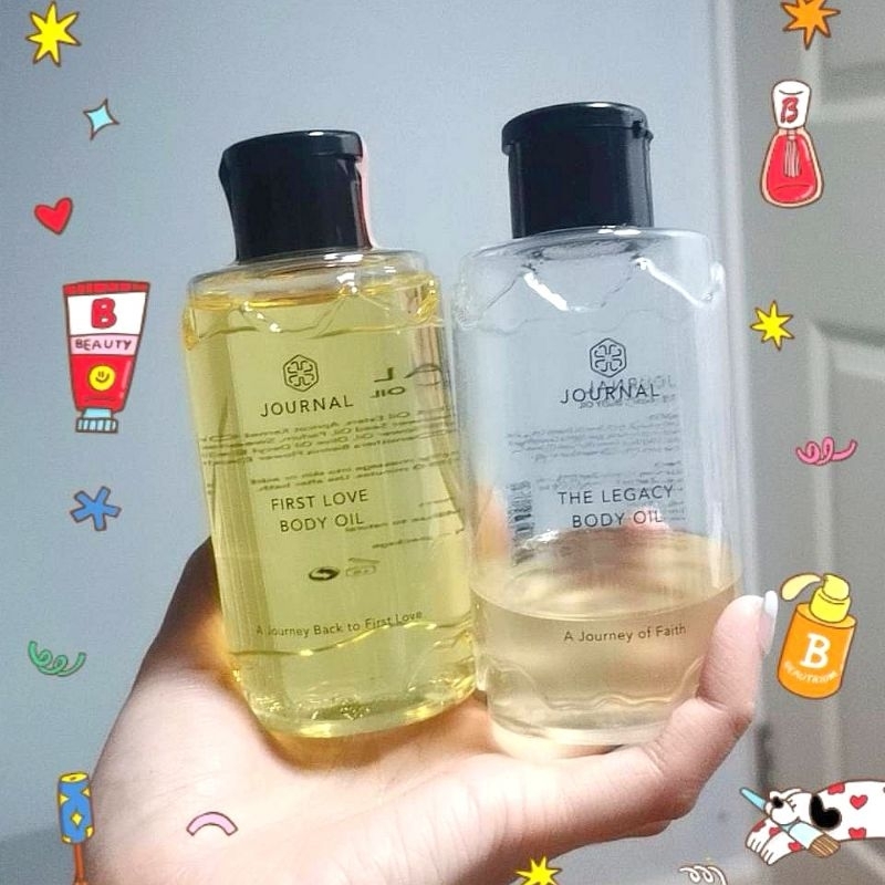 แบ่งขาย 5/10/20/30ml. แท้100 Journal body oil The Regacy, First Love