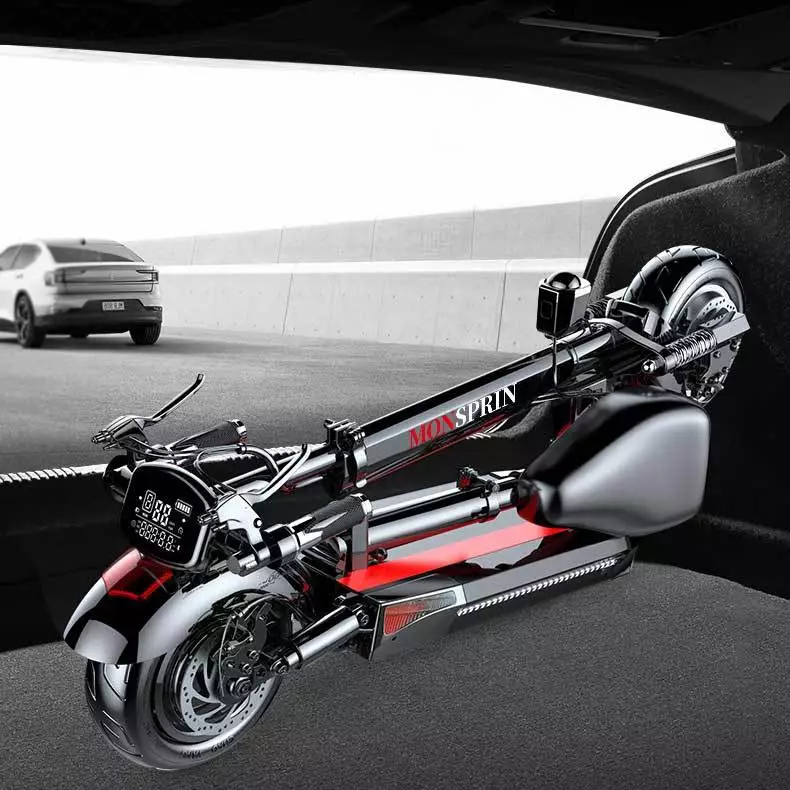 MONSPRIN Q7/Q8/Q9 สกู็ดเตอร์ไฟฟ้า ระยะ30-150KM ความเร็ว 55km/h รับได้200kg 500W สกูตเตอร์ scooter ไฟฟ้า รถไฟฟ้า SEALUP